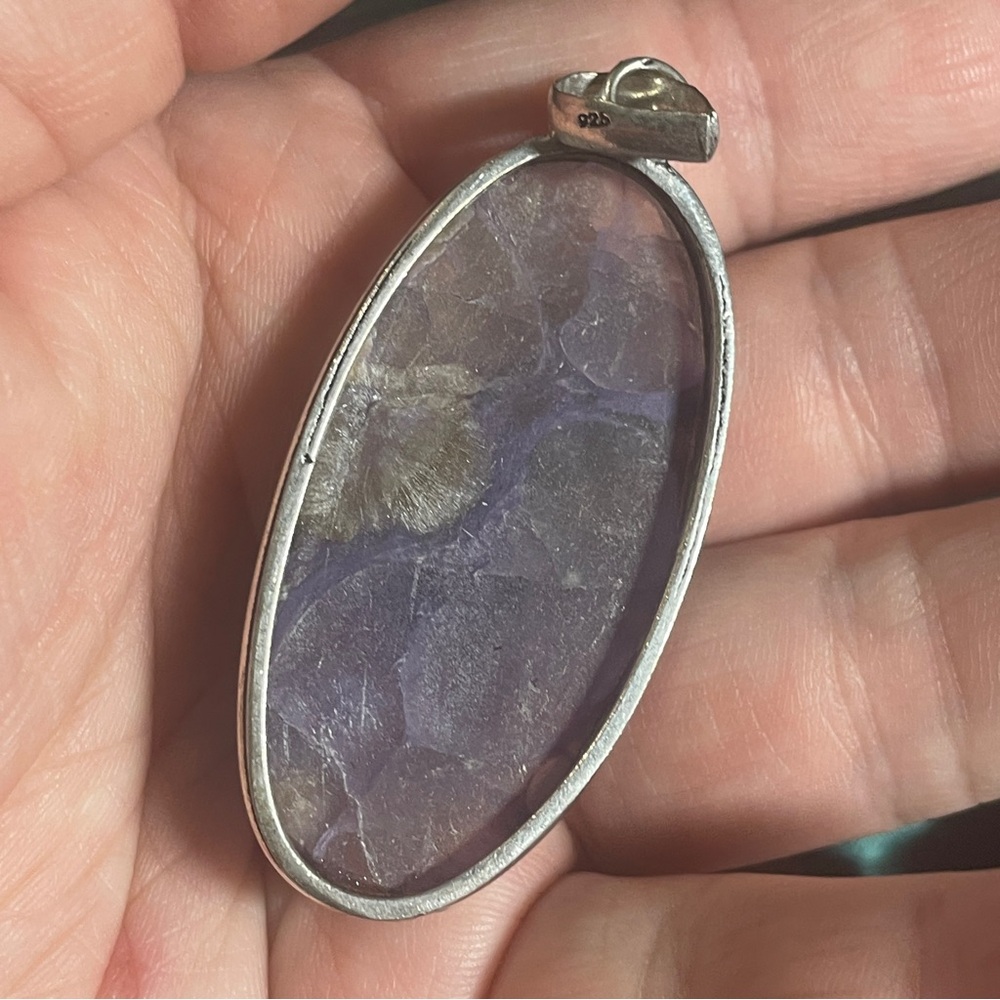 Charoite pendant - Picture 6 of 6